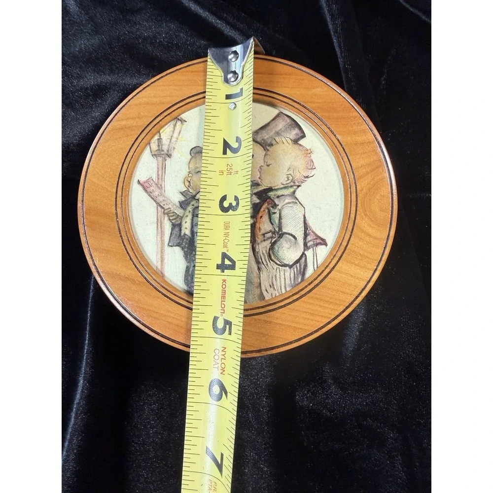 Vintage Hummel Collectable Reuge Swiss Pull String Wall Hanging Music Box‎ Works